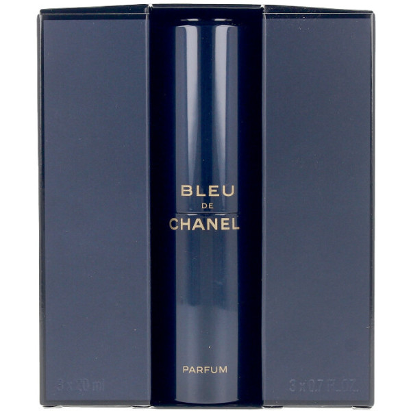 Chanel Bleu Eau de Parfum Vaporisateur Twist & Spray 3 Recharges X 20 Ml Homme