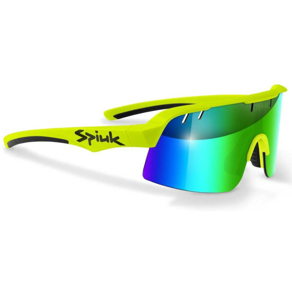 Spiuk Sportline Skala Fluor Yellow/Noir Green Mirror Lens