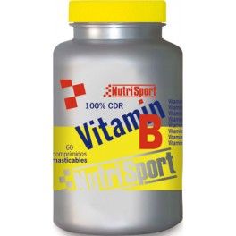 Nutrisport Vitamin B 60 comp masticables