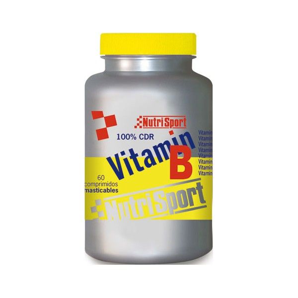 Nutrisport Vitamina B 60 comprimidos mastigáveis