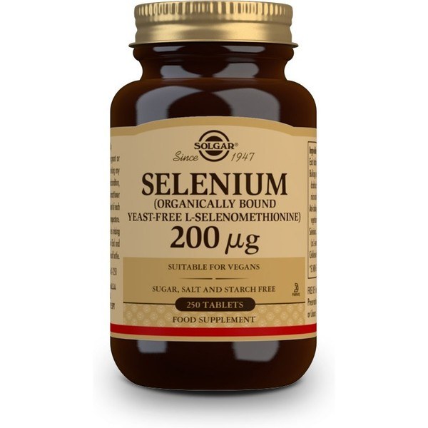 Solgar Selenium 200 Mg 250 Comp
