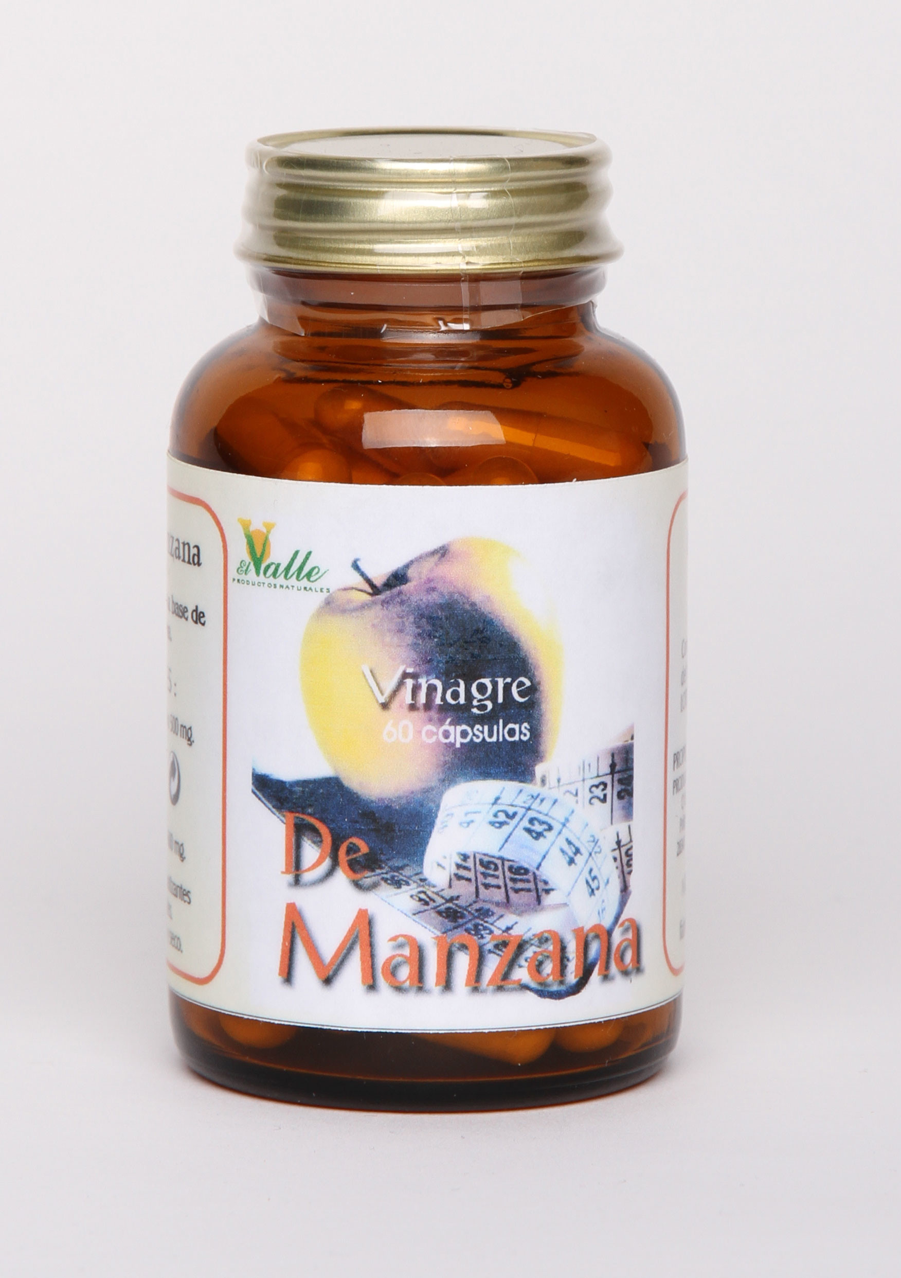 El Valle Vinagre Manzana 60 Caps-image