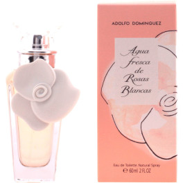 Adolfo Dominguez Agua Fresca De Rosas Blancas Edt 60ml Spray