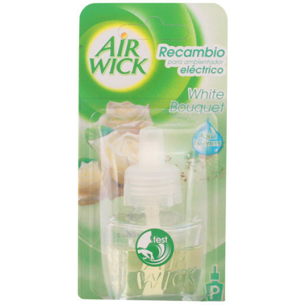 Buquê branco de refil de ambientador elétrico Air-wick 19 ml