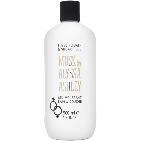 Alyssa Ashley Musk Bubbling Bath & Shower Gel 500 Ml Unisex