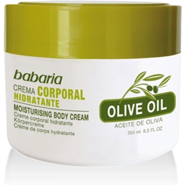 Babaria Olivenöl pflegende Körpercreme 250 ml Frau
