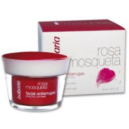 Babaria Rose Musquée Crème Visage Anti-rides 50 Ml Femme