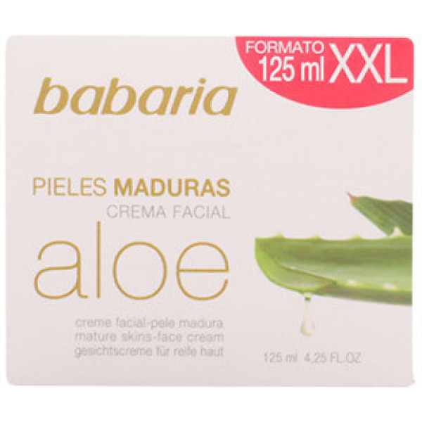 Babaria Aloe Vera Crema Facial Nutritiva Piel Madura 125ml