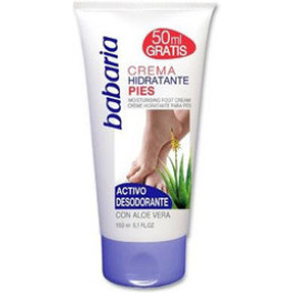 Babaria Aloe Crème Hydratante Pieds 150ml