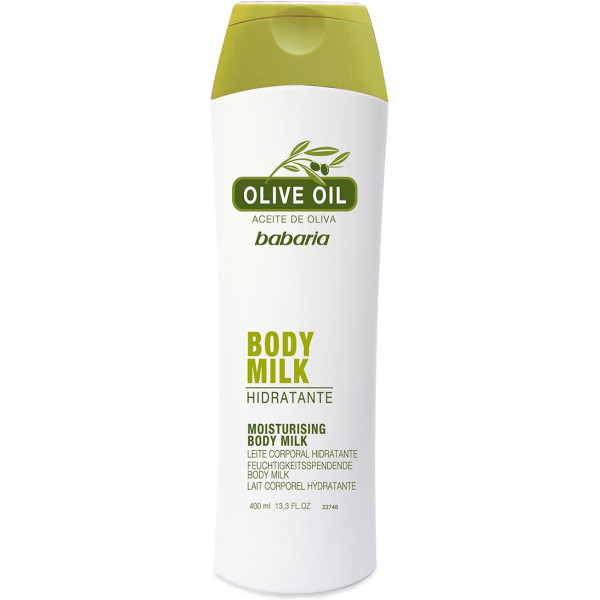 Babaria Olivenöl Feuchtigkeitsspendende Körpermilch 400 ml Unisex