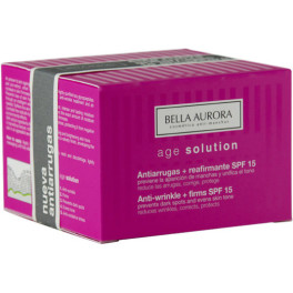 Bella Aurora Age Solution Anti-rides & Raffermissant Spf15 50 Ml Femme