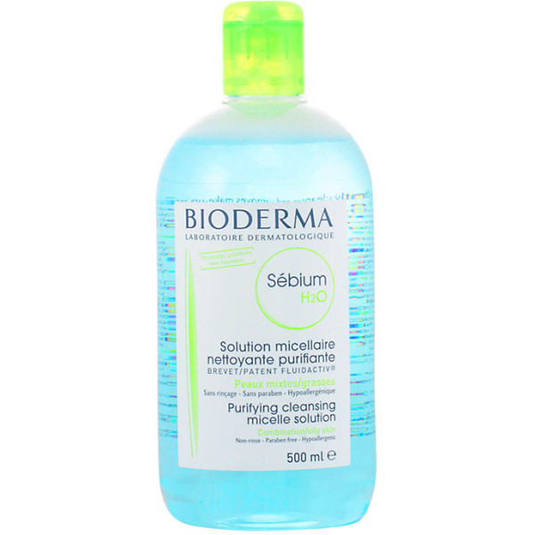 Bioderma Sebium H2o Solution Micellaire Nettoyante Purifiante 500 Ml Mixte