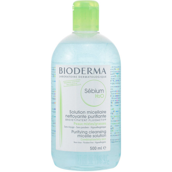 Bioderma Sebium H2o Solution Micellaire Nettoyante Purifiante 500 Ml Unisex