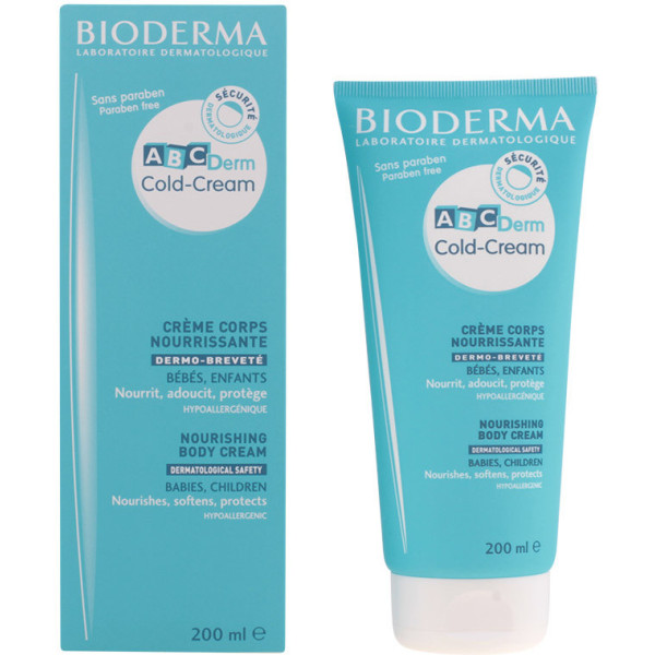 Bioderma Abcderm Cold-cream Crème Corps Nourrissante 200 Ml Unisex