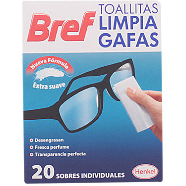 Bref Brillenputztücher 20 Einheiten Unisex