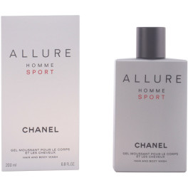 Chanel Allure Homme Sport Gel Moussant Cheveux & Corps 200 Ml Hombre
