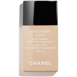 Chanel Vitalumière Aqua Teint Parfait 40-beige Désert 30 Ml Mujer