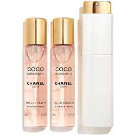 Chanel Coco Mademoiselle Eau de Toilette Vaporizador Twist & Spray 3 X 20 Ml Mujer