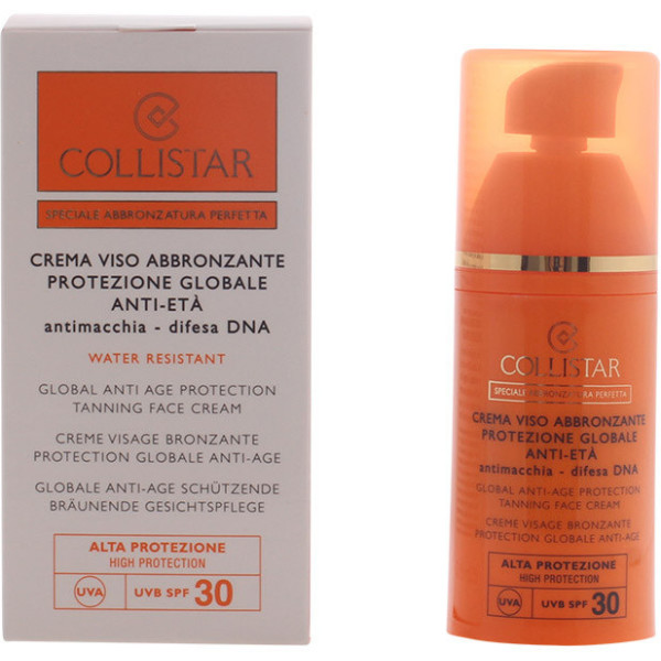 Collistar Perfect Tanning Antiaging Face Cream Spf30 50 ml unissex