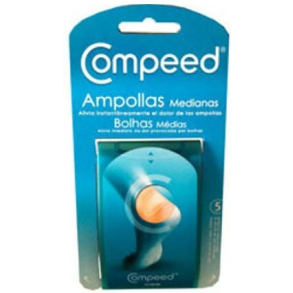 Compeed Ampoules Moyennes 5 Pansements Unisexe