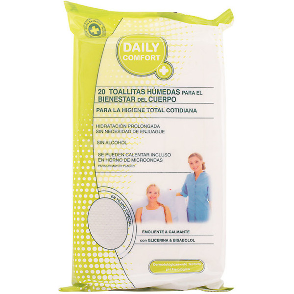 Daily Comfort Body Wet Wipes 20 Einheiten Unisex
