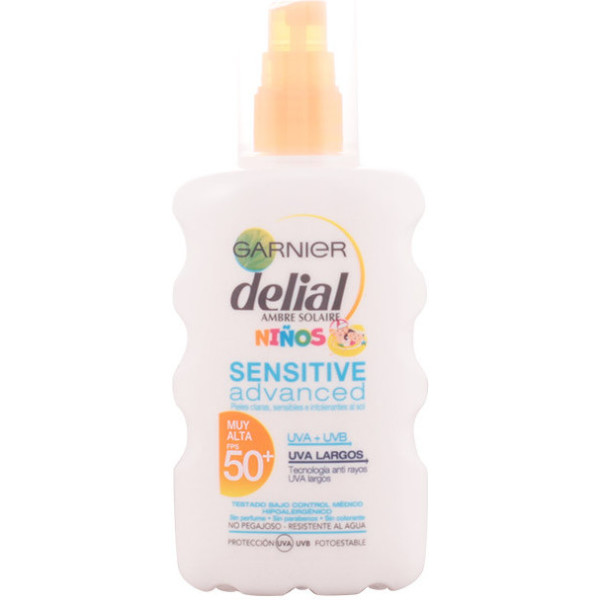 Garnier Enfants Sensitive Vaporisateur Avancé Spf50+ 200 Ml Unisexe