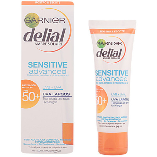 Garnier Sensible advanced facial cream SPF50+ 50 ml unisex