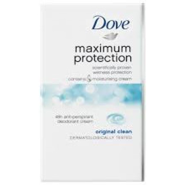 Dove Original Maximum Protection Deodorant Cream 45 Ml Unisex