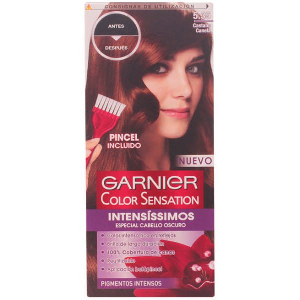 Garnier Color Sensation Intensissimos 5.35 Brown Cinnamon Woman