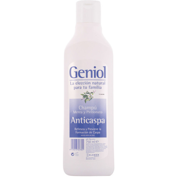 Geniol Champú Anticaspa Menta 750 Ml Unisex