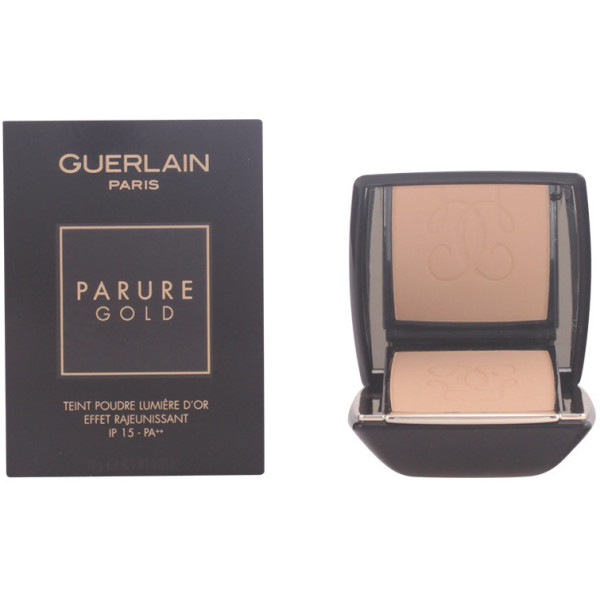 Guerlain Parure Gold Fond De Teint Compact 02-beige Clair 10 Gr Femme