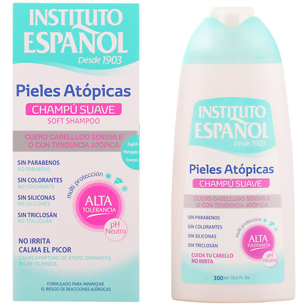 Spanish Institute Atopic Skin Shampooing Doux 300 Ml Unisexe