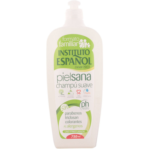 Shampoo de pele saudável Instituto Espanhol 750 ml unissex