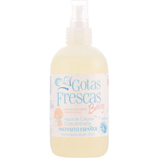 Instituto Español Gotas Frescas Geconcentreerde Cologne Baby Spray 250 Ml Unisex