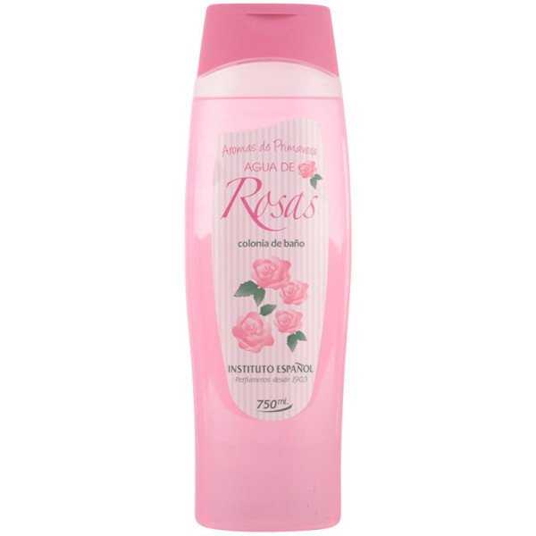 Bain de Cologne à l'eau de rose de l'institut espagnol 750 ml unisexe