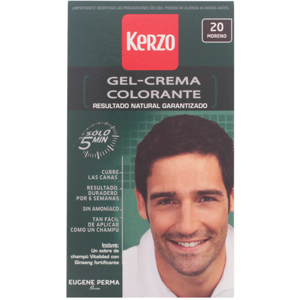 Kerzo Dye For Man Gel-crème 20 Brown Man