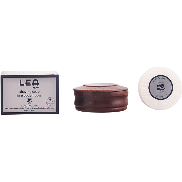 Lea Classic Rasierseife in Holzschale 100 ml Man