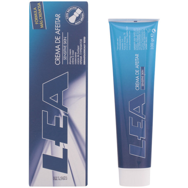 Lea Pelli Sensibili Crema Da Barba Con Pennello 100 Gr Uomo