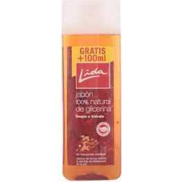 Lida Sabonete Glicerina 100% Natural 600 ml Unissex