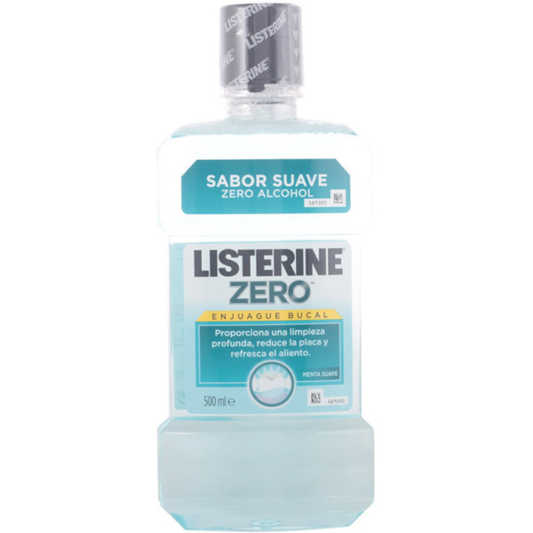 Listerine Zero 0% Alcohol Mondwater 500 Ml Unisex