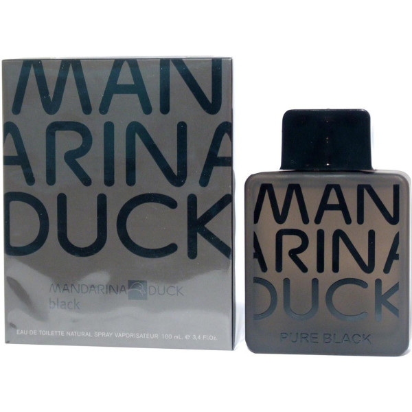 Mandarina Duck Man Black Eau de Toilette Spray 100 ml Mann