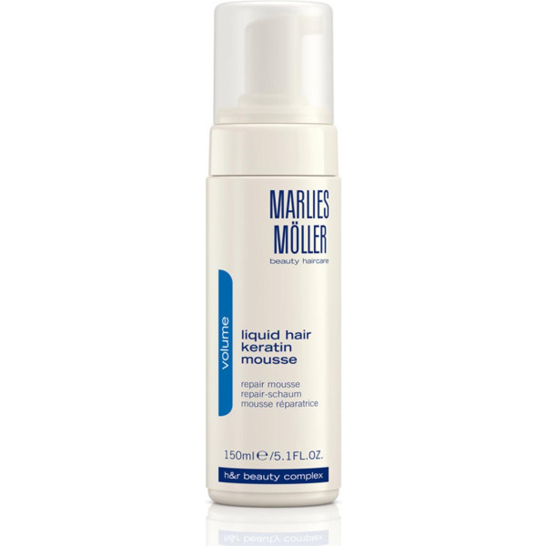 Marlies Moller Volume Vloeibaar Haar Keratine Mousse 150 Ml Unisex