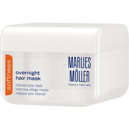 Marlies Moller Máscara de cuidado noturno para cabelos 125 ml unissex