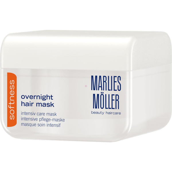 Marlies Moller Softness Overnight Care Haarmasker 125 Ml Unisex