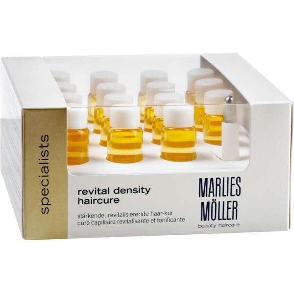 Marlies Moller Revital Density Haircure Tratamiento Reparador 15 Ampollas De 6ml