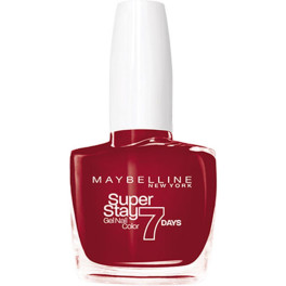 Maybelline Superstay Nail Gel Color 006-deep Red Mujer