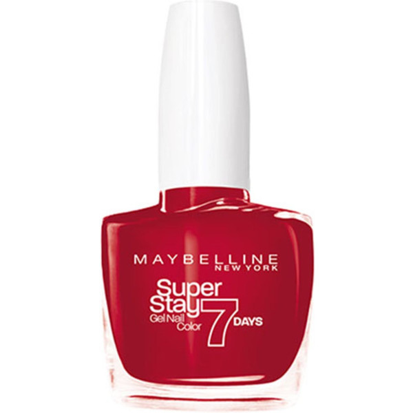 Maybelline Superstay Nail Gel Color 008-passionate Red Mujer