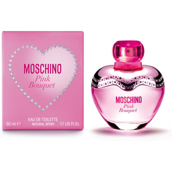 Moschino Pink Bouquet Eau de Toilette Spray 50 ml Frau