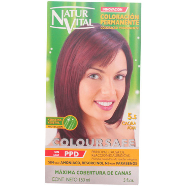 Nature and Life Coloursafe Permanent Dye 5,5-Mahagoni 150 ml