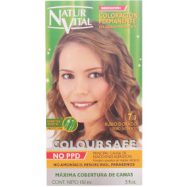 Tintura Permanente Nature And Life Coloursafe 7,3-loiro dourado 150 ml